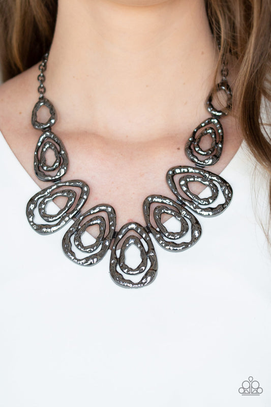 Terra Couture - Black/Gunmetal necklace
