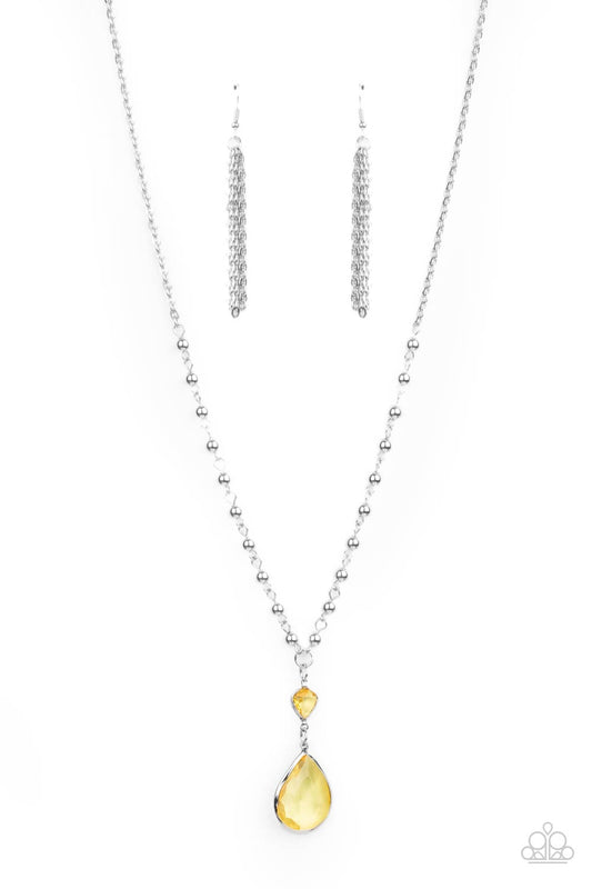 Titanic Splendor - Yellow gem necklace