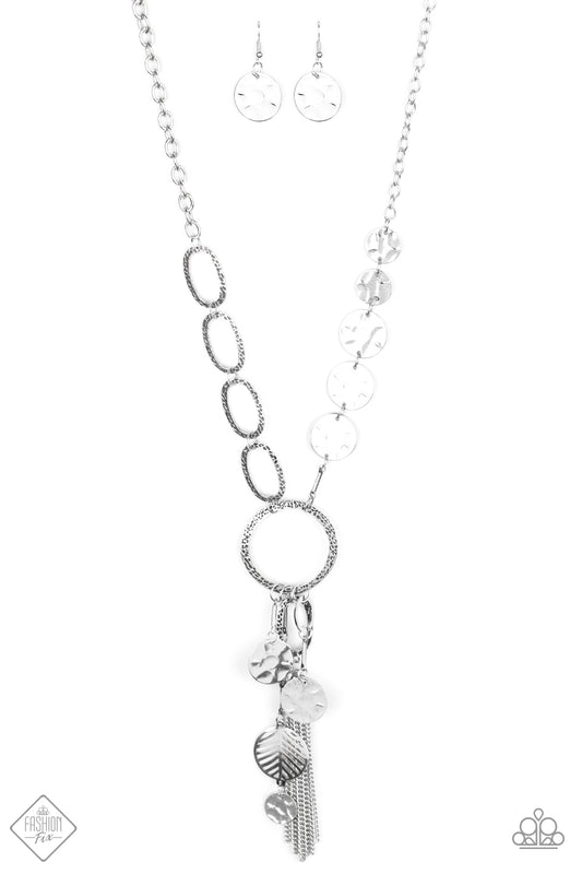Trinket Trend - silver necklace w/ matching bracelet