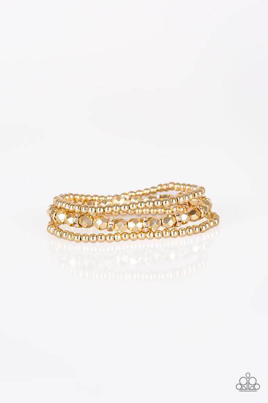 Let There BEAM Light - Gold bracelet
