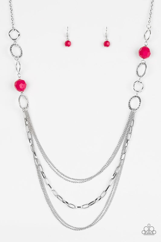 Margarita Masquerades - Pink necklace