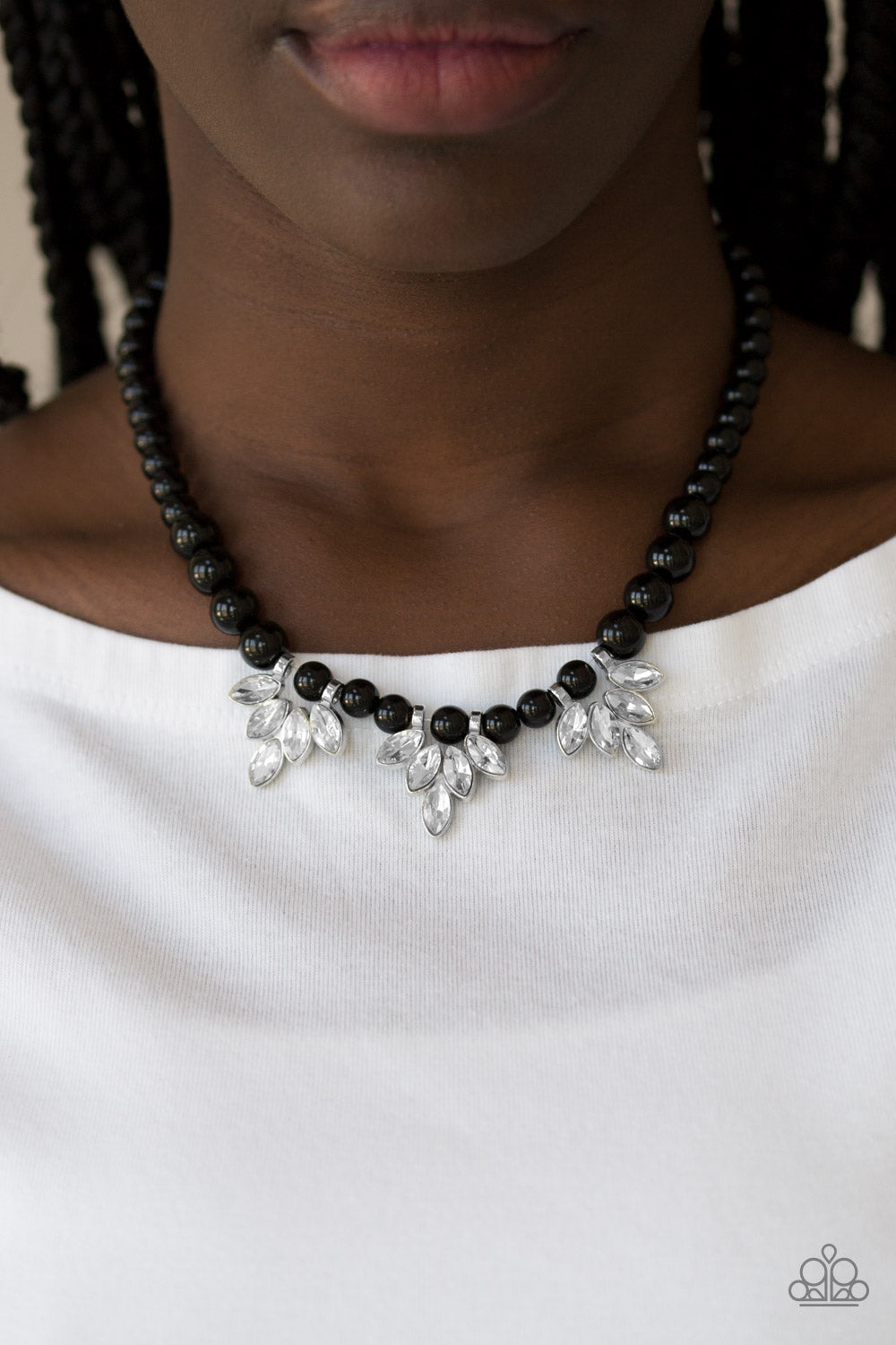 Society Socialite - Black necklace