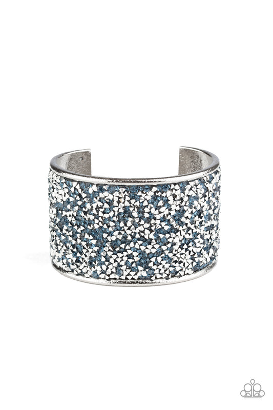 Stellar Radiance - Blue cuff bracelet