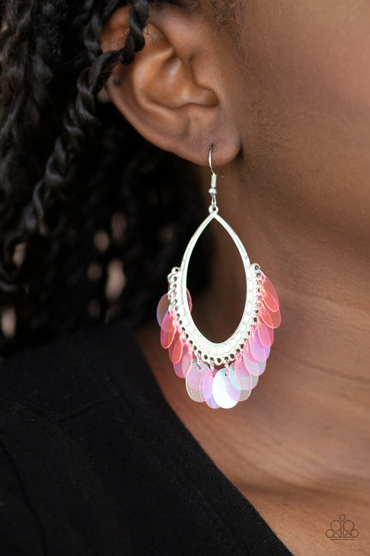 Mermaid Magic - Pink earrings