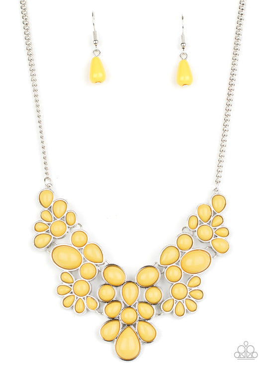 Bohemian Banquet - Yellow necklace