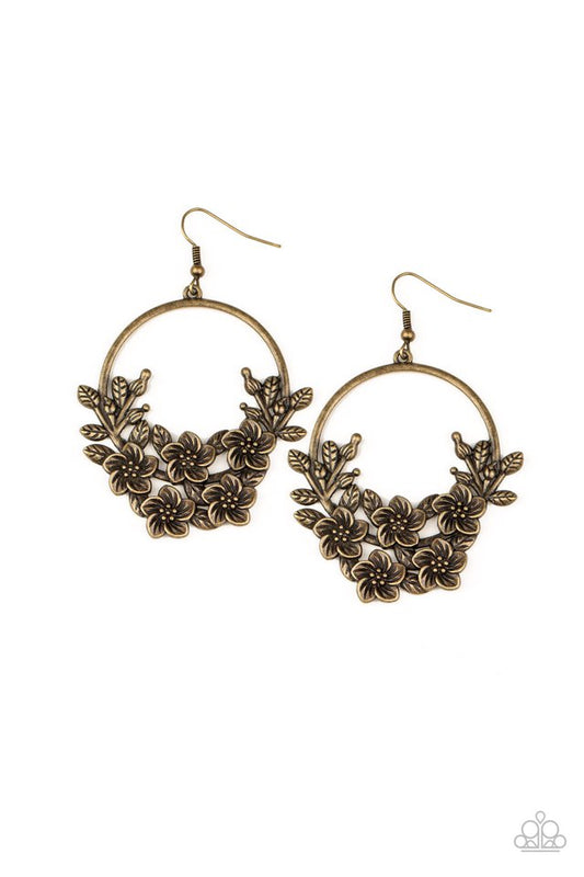 Eden Essence - Brass earrings