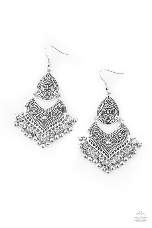 Music To My Ears - Silver earrings