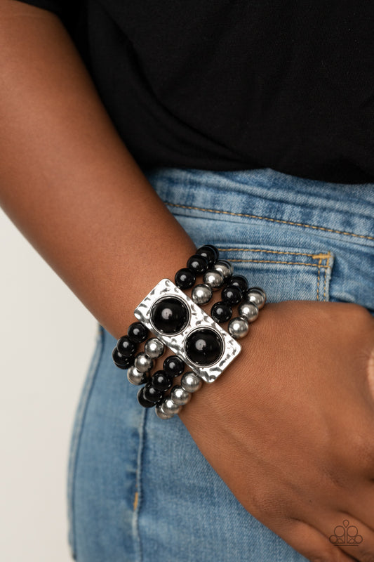 WEALTH-Conscious - Black bracelet