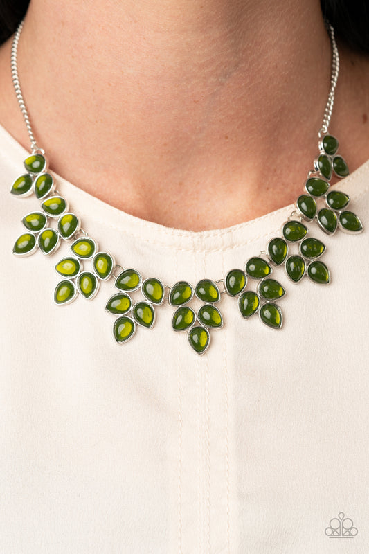 Hidden Eden - Green necklace