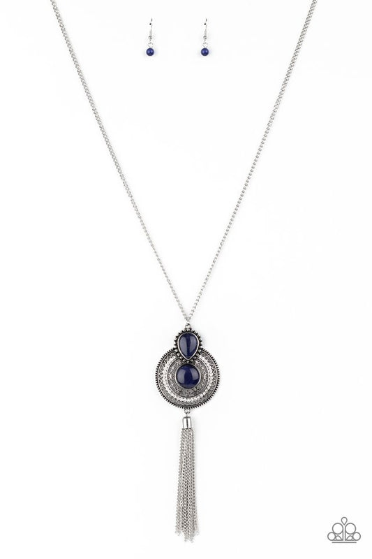 Mountain Mystic - Blue moonstone necklace