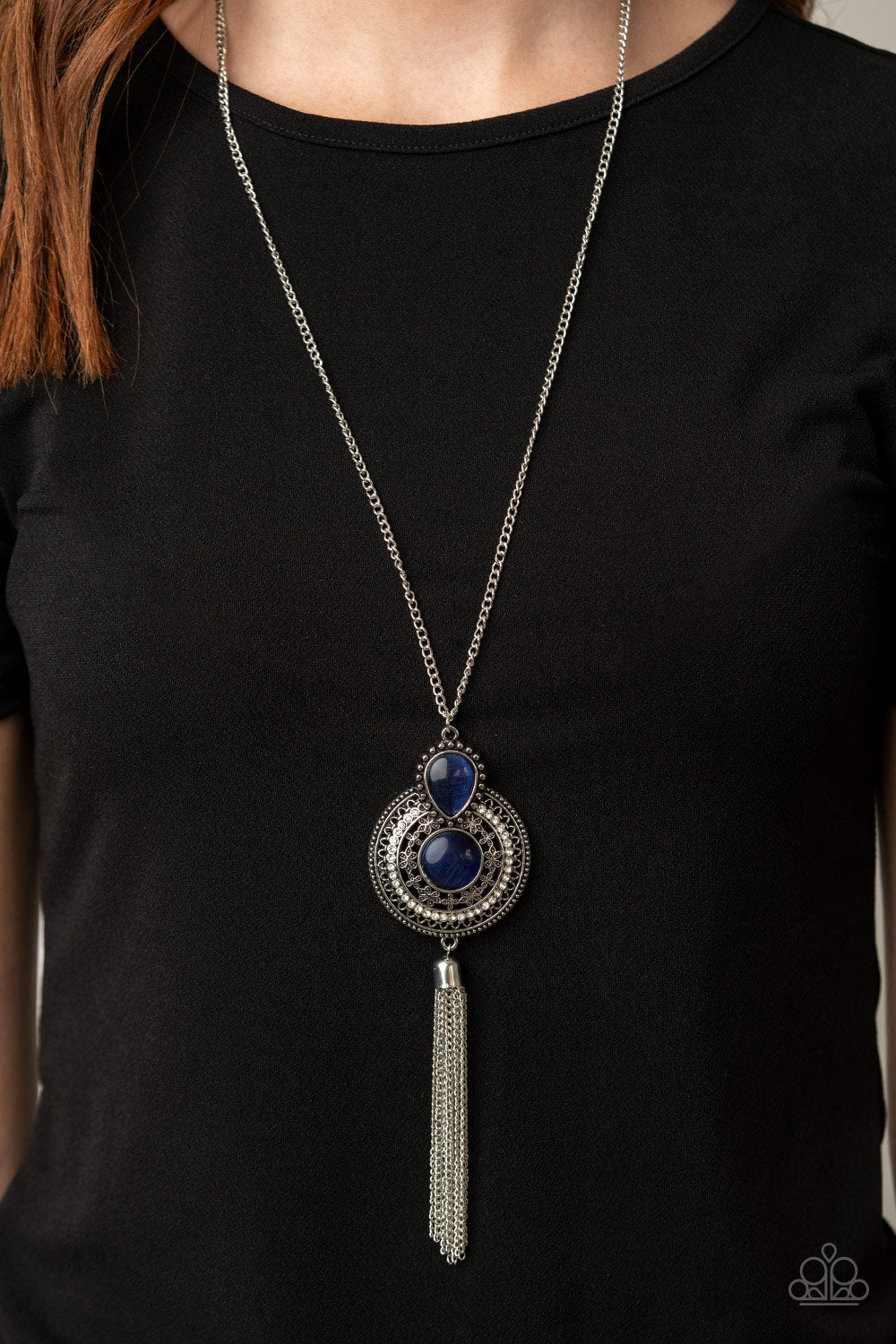 Mountain Mystic - Blue moonstone necklace