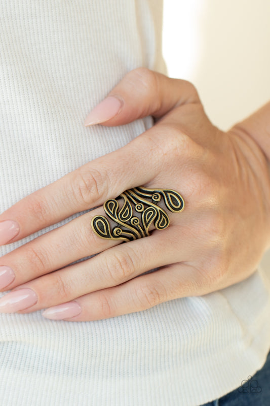 FRILL In The Blank - Brass ring