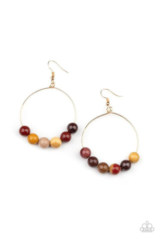 Let It Slide - multi earrings