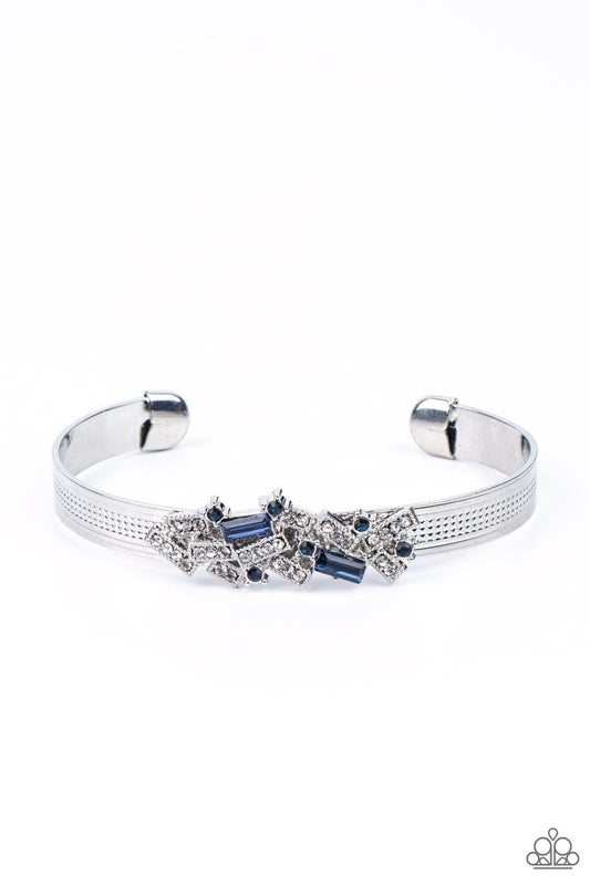 A Chic Clique - Blue cuff bracelet