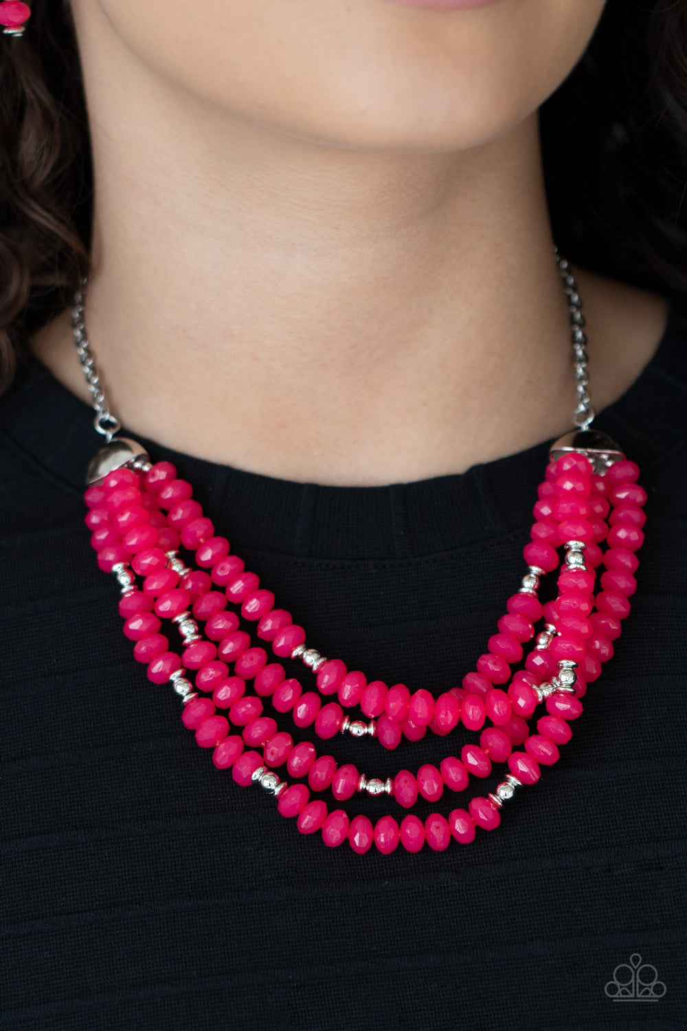 Best POSH-ible Taste - Pink necklace