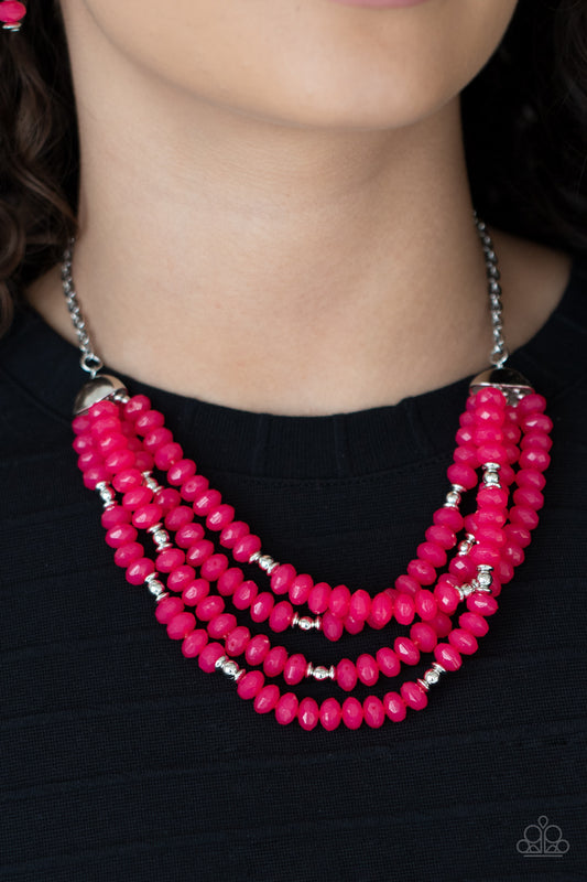 Best POSH-ible Taste - Pink necklace