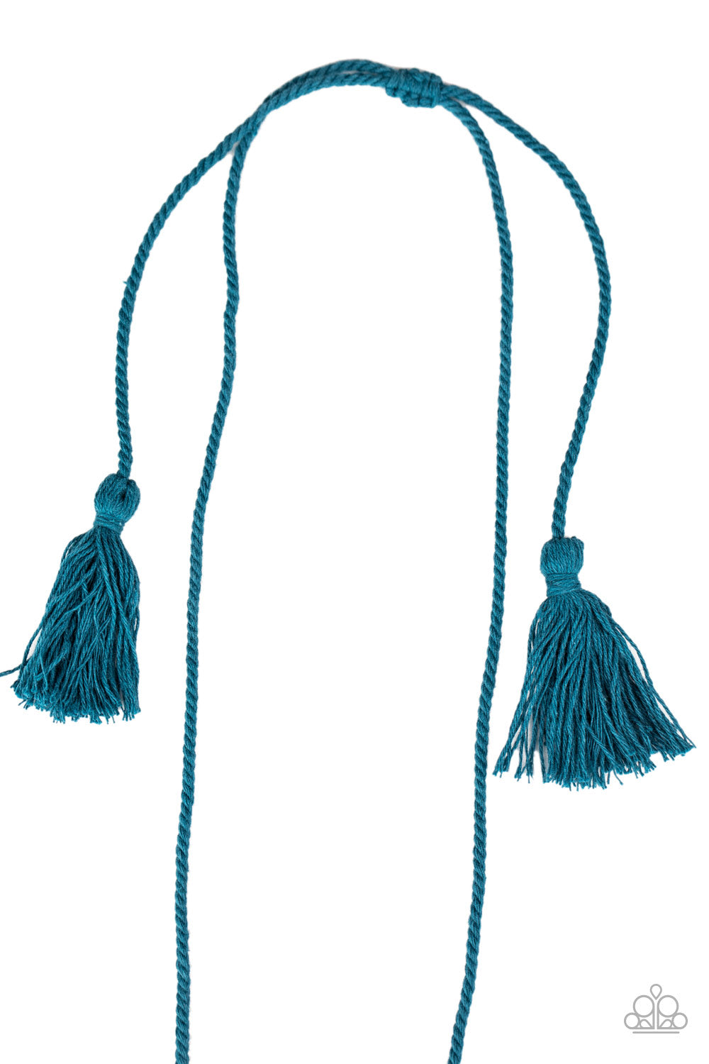 Between You and MACRAME - Blue necklace