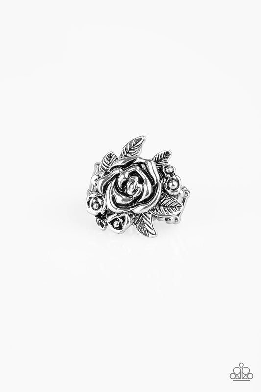 Bouquet Bonanza - Silver ring