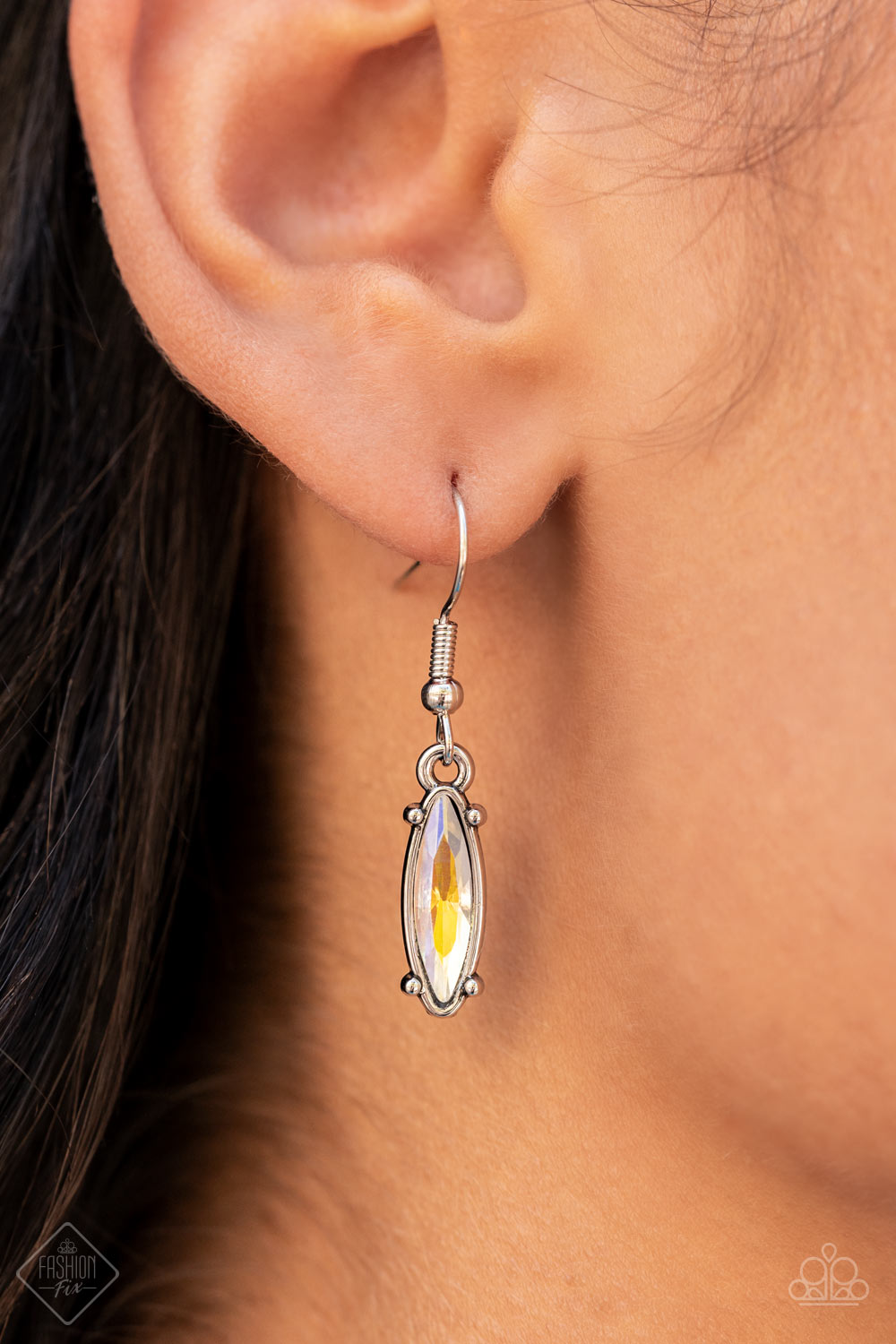 Celestial Cruise - Multicolor Iridescent Necklace/Bracelet set