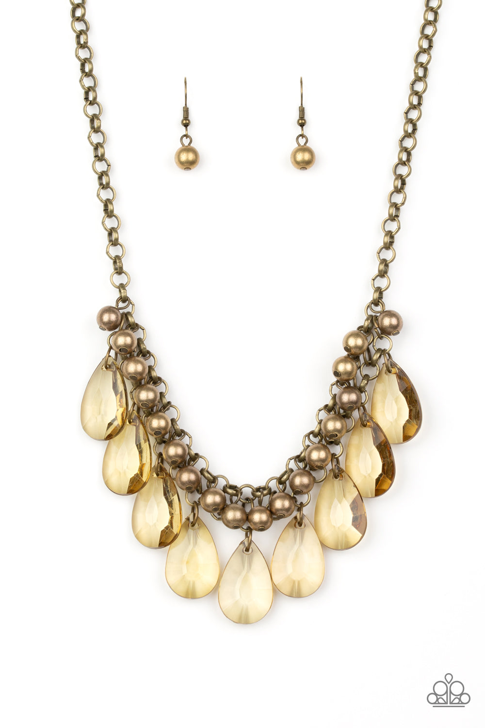Fashionista Flair - Brass Necklace