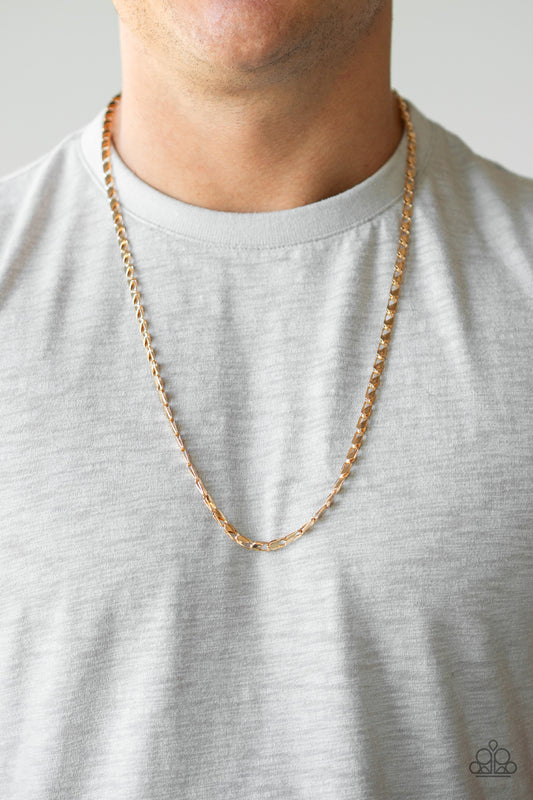 Free Agency - Gold men's necklace