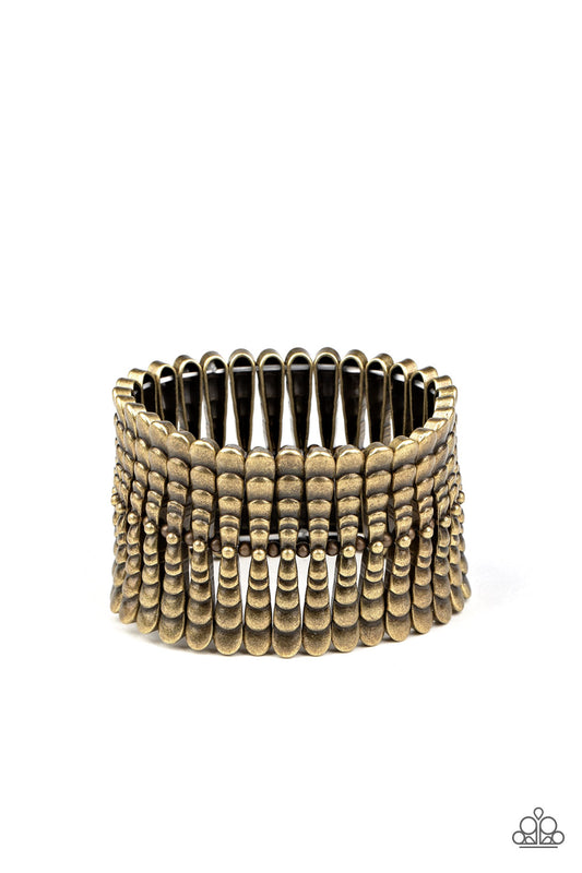Level The Field - Brass bracelet