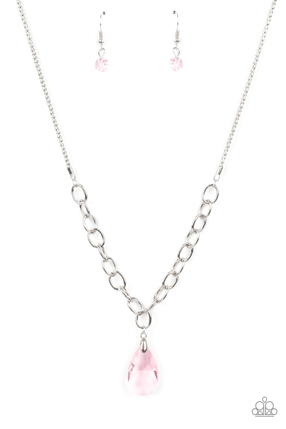 Mega Modern - Pink necklace