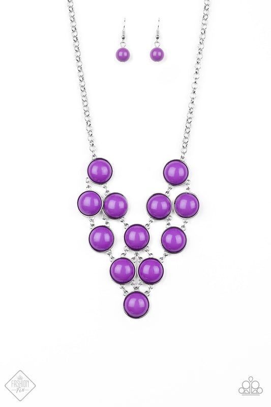 Pop-YOU-lar Demand - Purple necklace