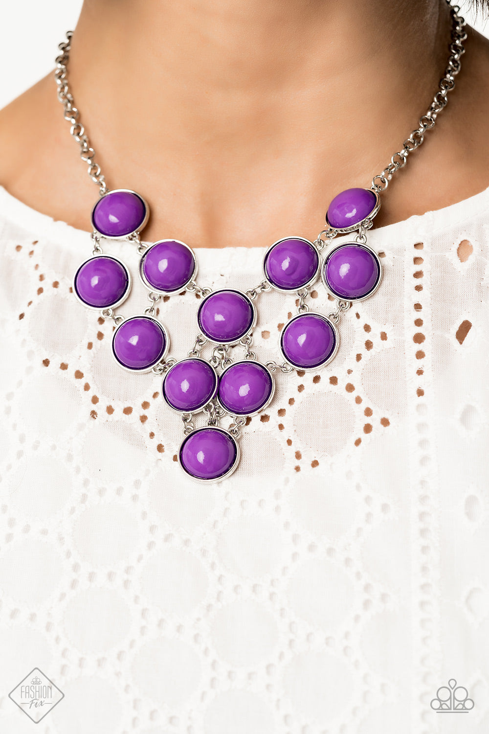 Pop-YOU-lar Demand - Purple necklace