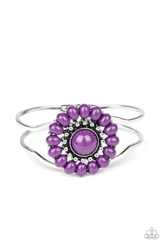 Posy Pop - Purple cuff bracelet