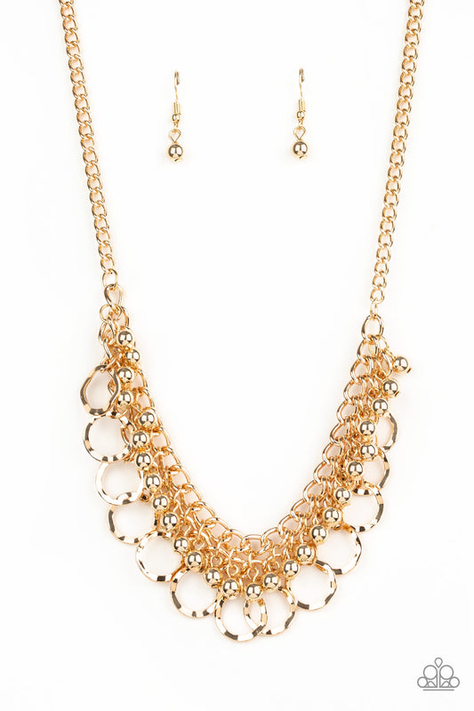 Ring Leader Radiance - Gold necklace
