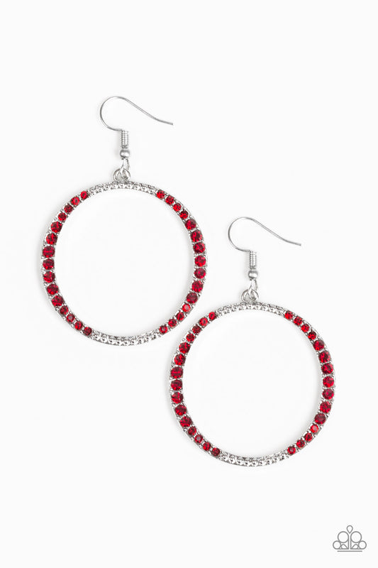 Risky Ritz - Red earrings