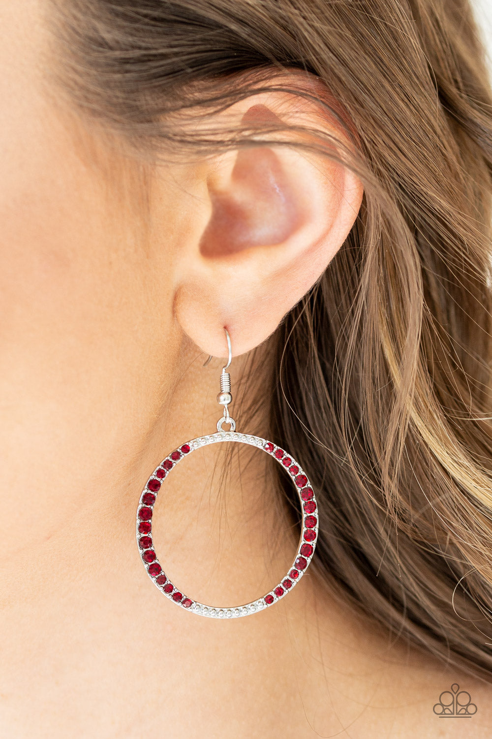Risky Ritz - Red earrings