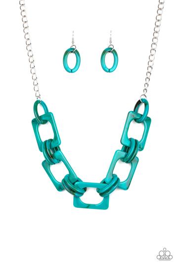 Sizzle Sizzle - Blue necklace