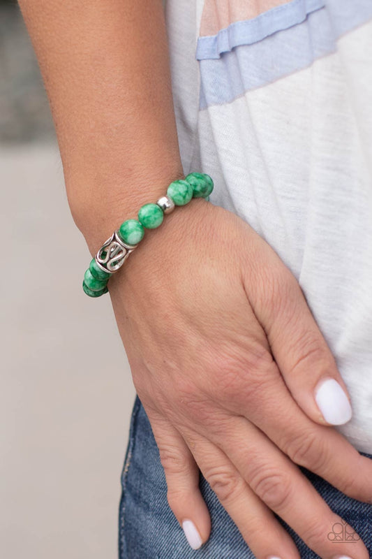Soothes The Soul - Green bracelet