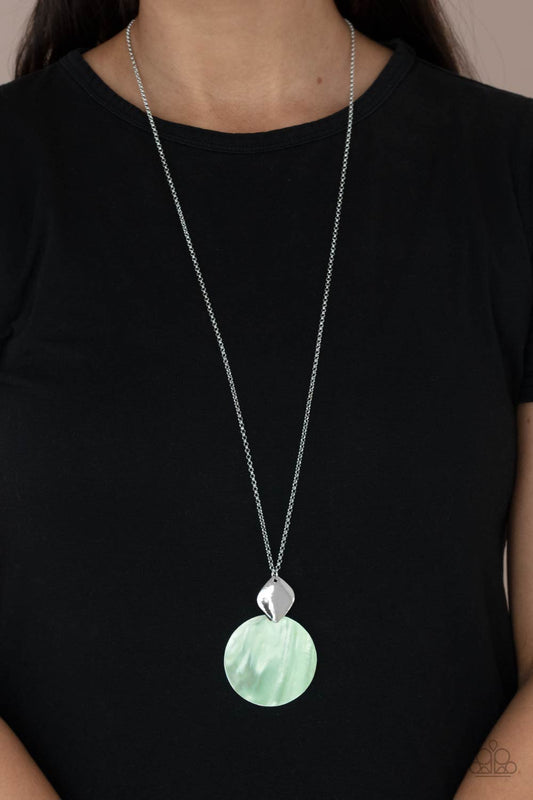 Tidal Tease - Green necklace