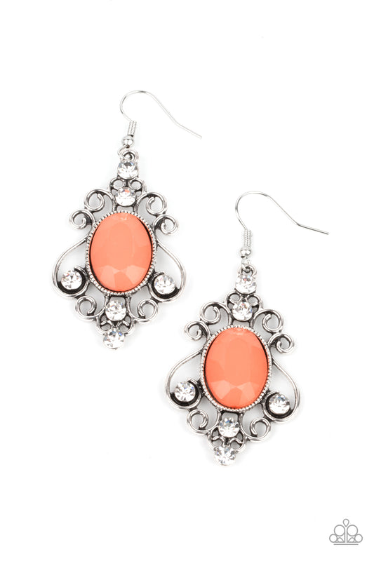Tour de Fairytale - Orange earrings
