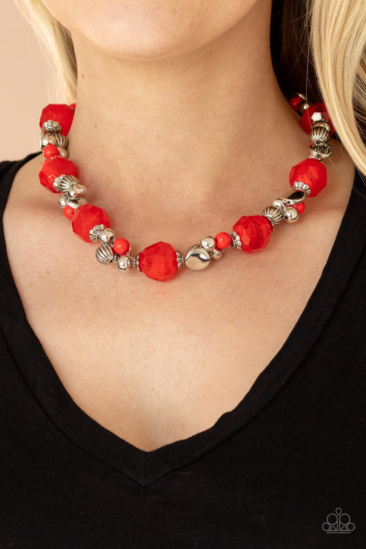Vidi Vici VACATION - Red necklace