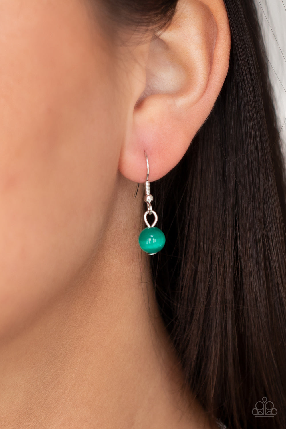 Warmhearted Glow - Green moonstone necklace