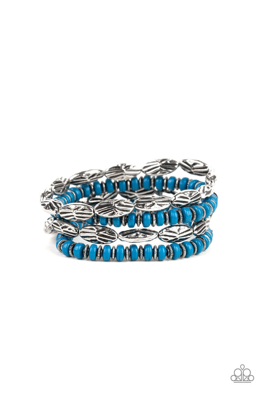 Wild Wonder - Blue bracelet