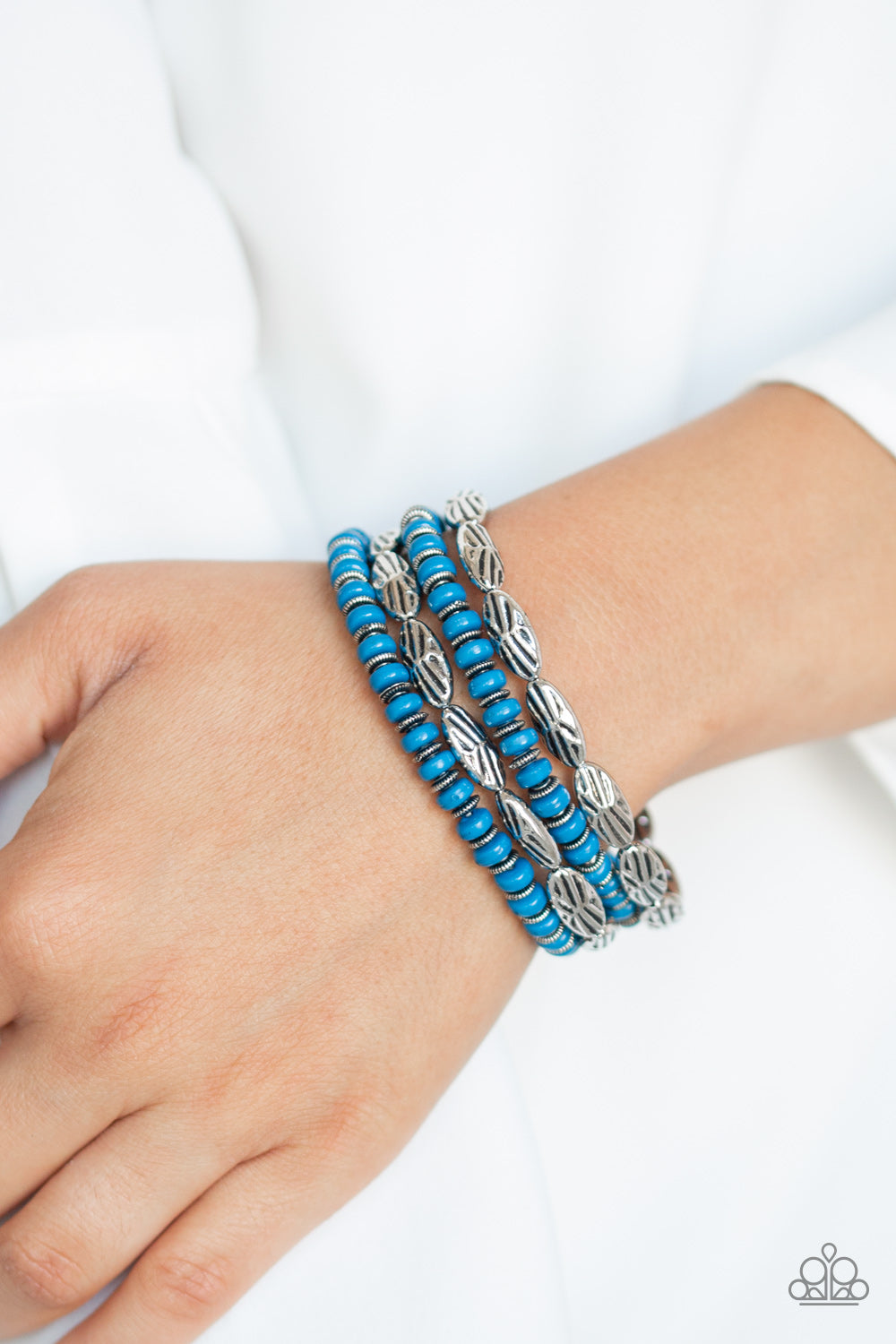 Wild Wonder - Blue bracelet