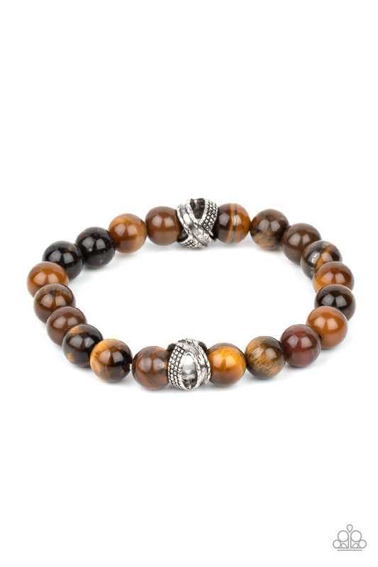ZEN Commandments - Brown earthy bracelet