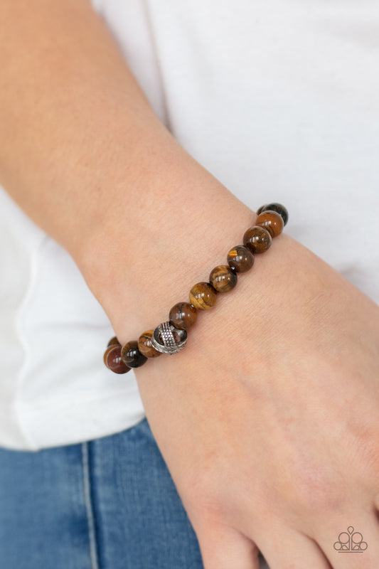 ZEN Commandments - Brown earthy bracelet