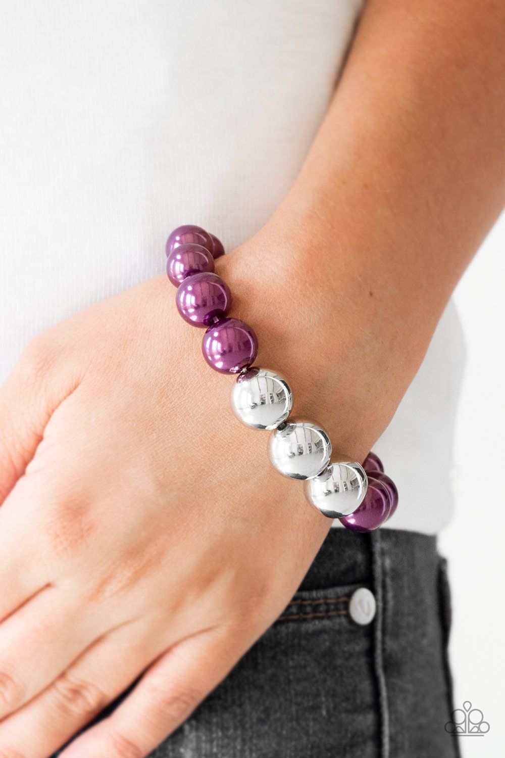 All Dressed UPTOWN - Purple bracelet