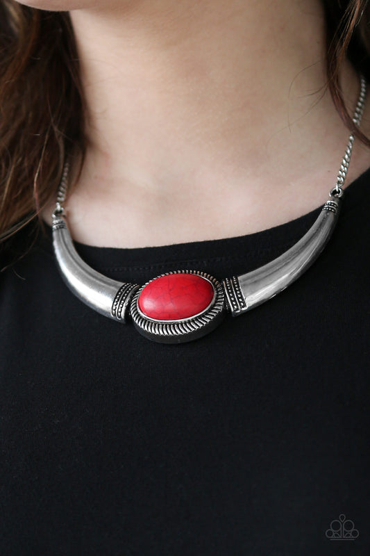 Cause A STEER - Red necklace