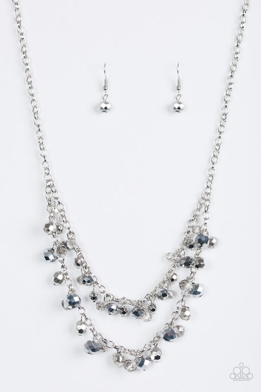 Fashion Show Fabulous - Silver necklace