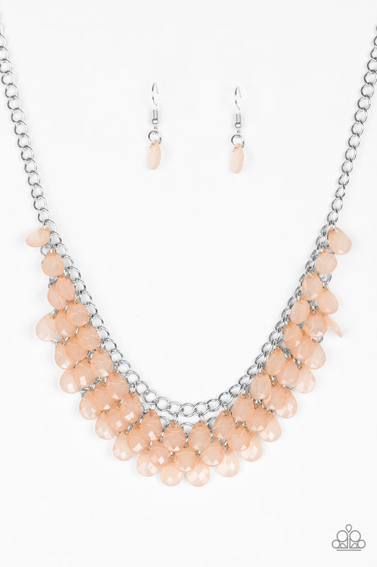 Next In SHINE - Brown necklace w/ matching bracelets