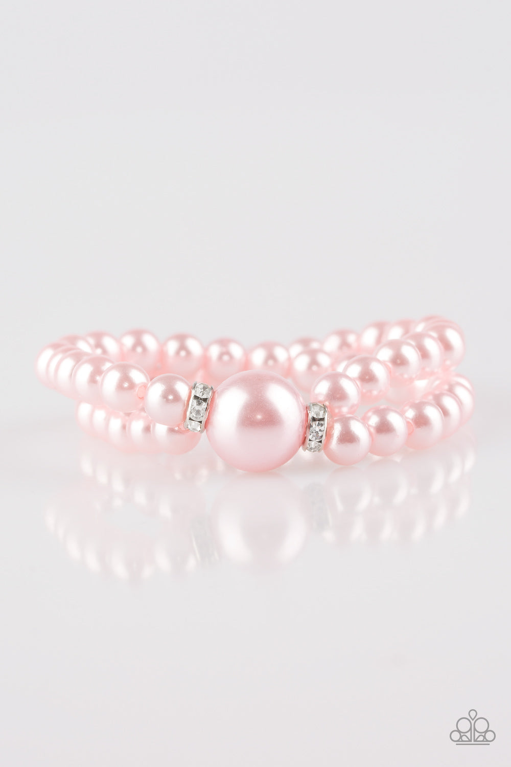 Romantic Redux - Pink pearl bracelet