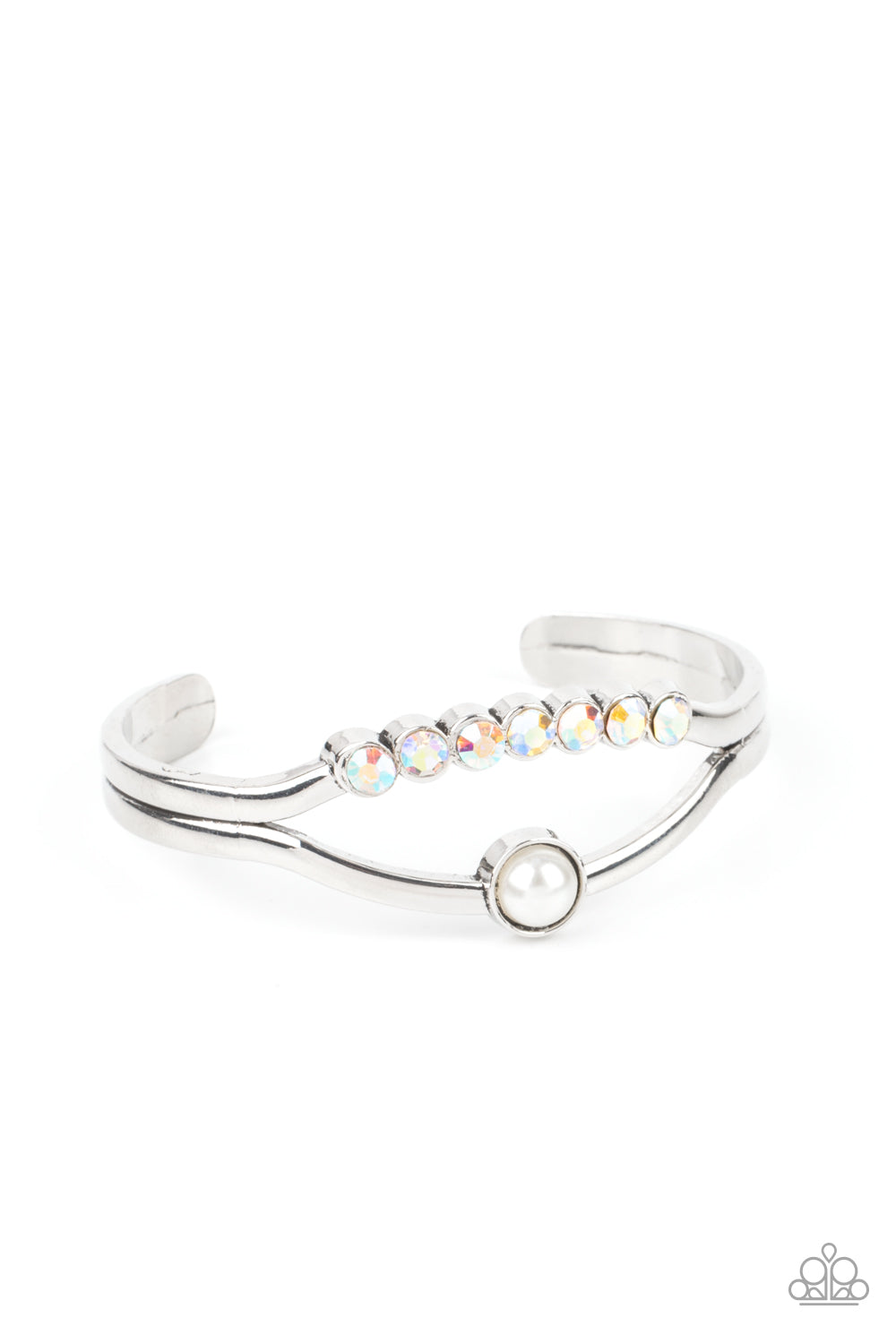 Palace Prize - Multicolor Iridescent cuff bracelet