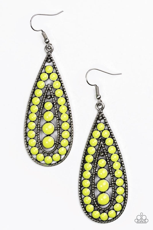 Rio Rumba - Yellow Earrings